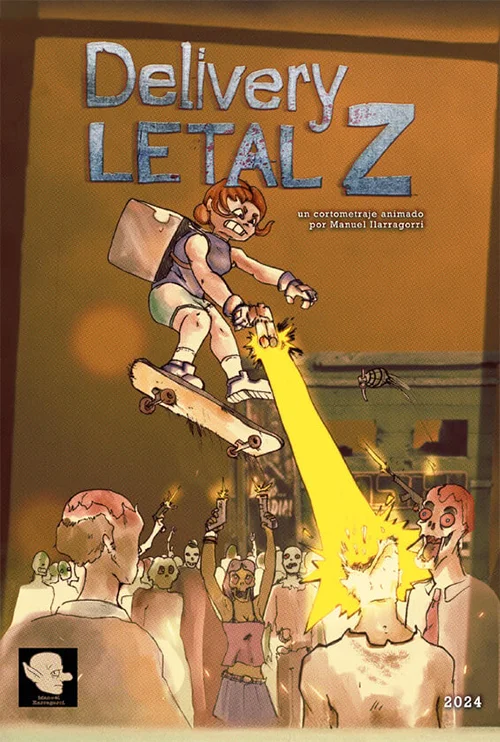 Delivery letal Z afiche